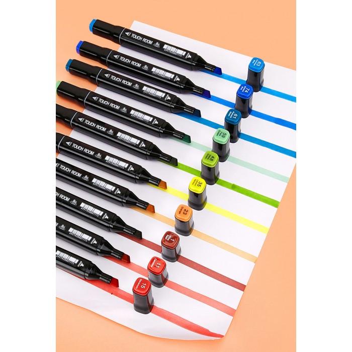 Набір двосторонніх маркерів для скетчингу Touch Qiuci 80 шт. (1522947616) - фото 8 Набір двосторонніх маркерів для скетчингу Touch Qiuci 80 шт. (1522947616) - фото 8