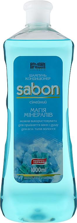 Шампунь-кондиціонер для волосся АРМОНИ Sabon Магія мінералів 1000 мл (127) - фото 1