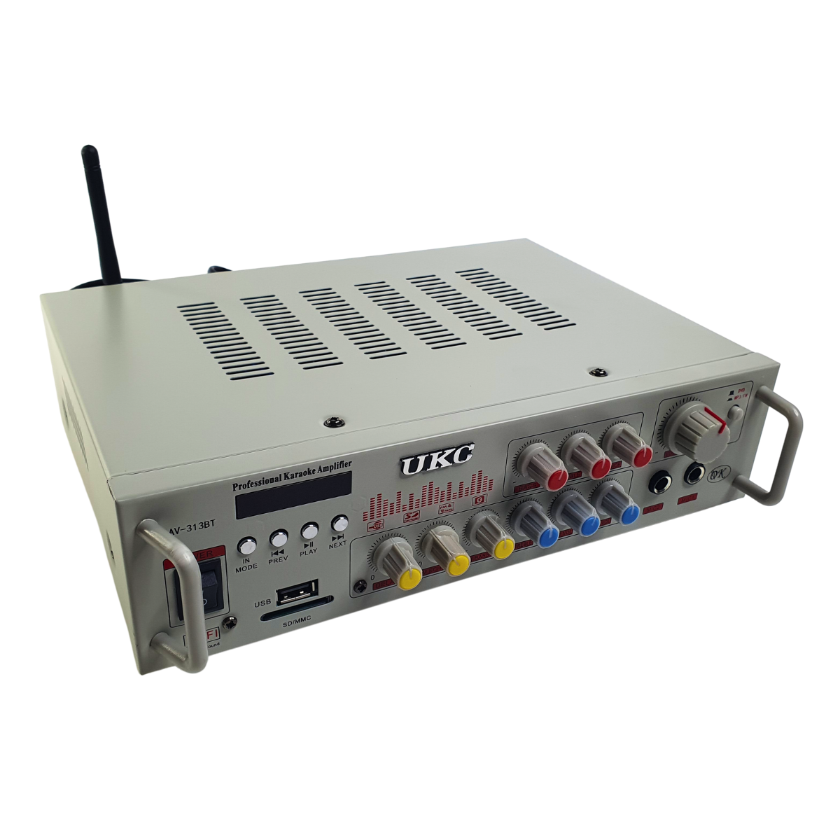 Стереопідсилювач з Bluetooth двоканальний портативний (AMPE-313)