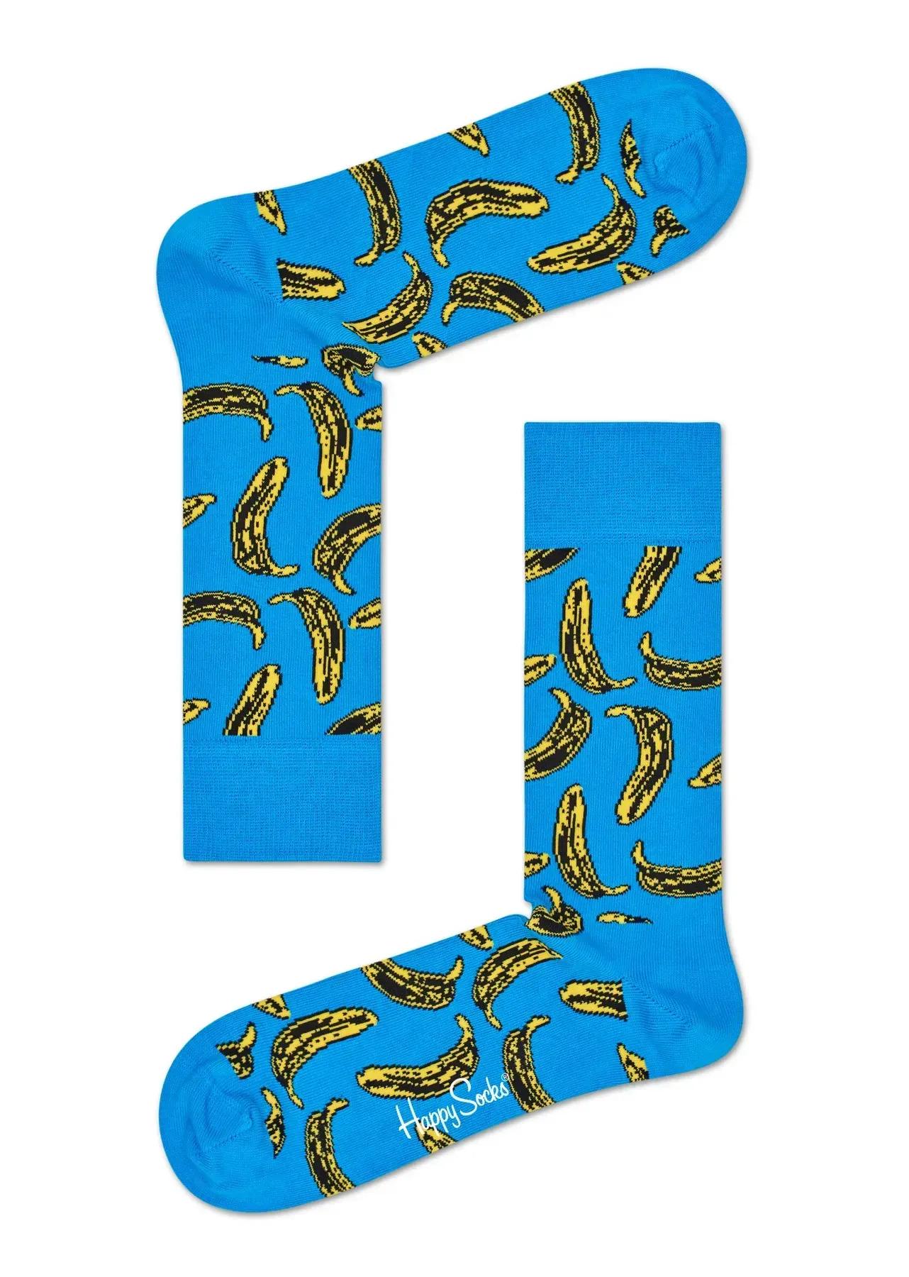 Носки женские Happy Socks 194846х00 см 5 шт. р. 36-40 Голубой (194846-36/40)