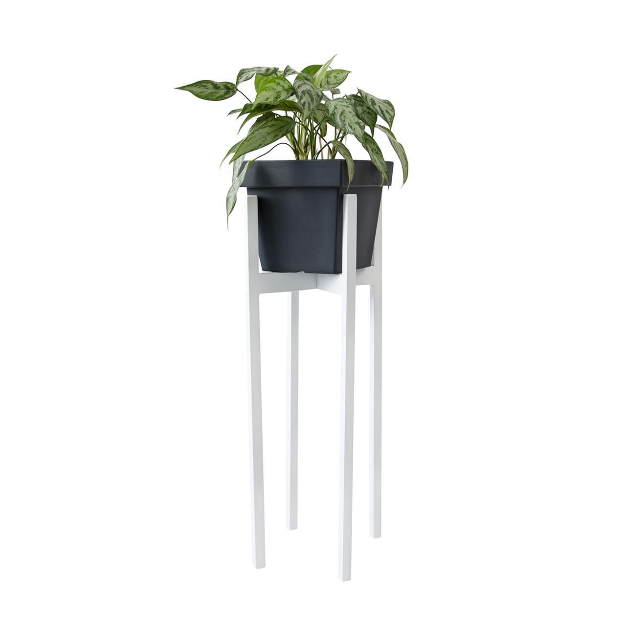 Підставка під квіти металева Кротон Білий (2660711949)