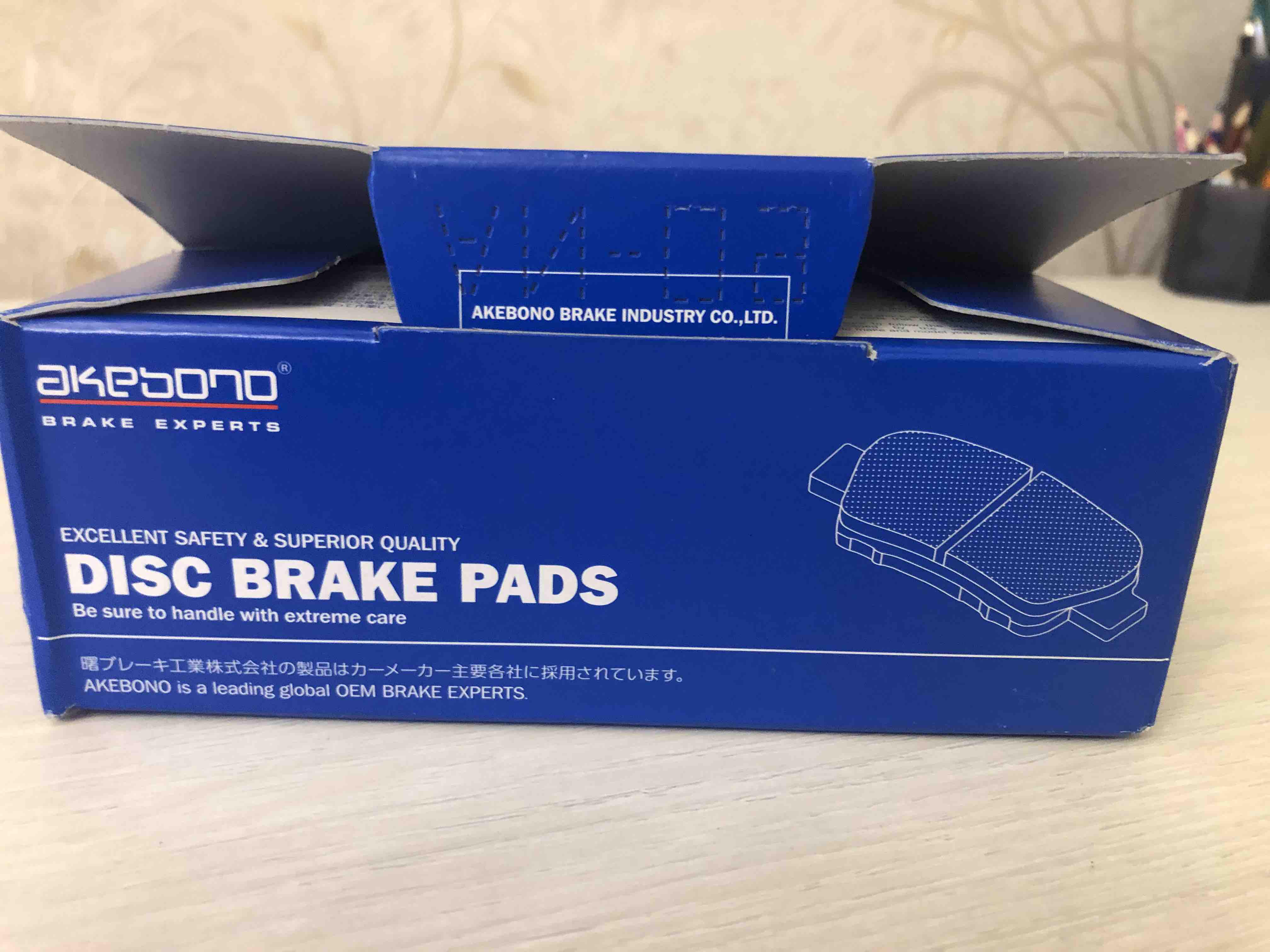 Гальмівні колодки AKEBONO AN650WK (28318255) - фото 3 Гальмівні колодки AKEBONO AN650WK (28318255) - фото 3