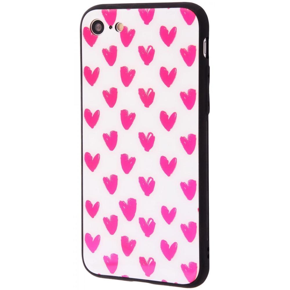 Чехол PRC Good Glass TPU+Glass для iPhone 7/8/SE 2 07 с рисунком