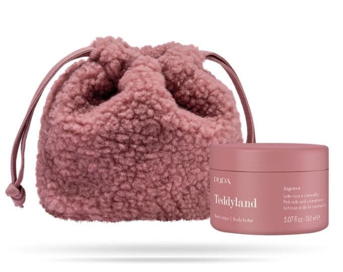 Баттер для тела Pupa TeddyLand Burro Corpo+Pouch Milk Pink and Cinnamon 150 мл (2814975587)