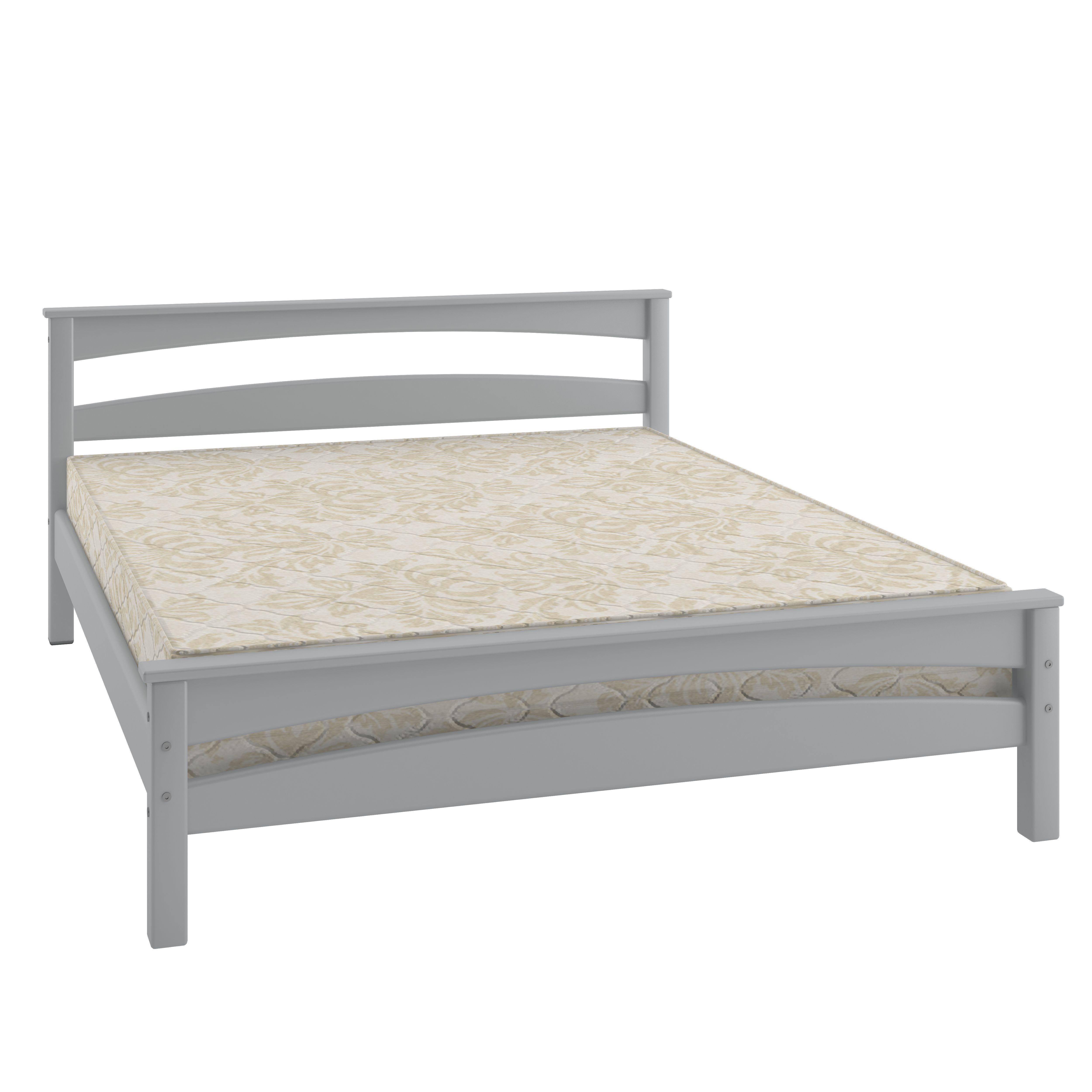 Кровать двуспальная деревянная Mebigrand Чикаго Сити 180х200 см RAL 7040 Светло-серый (MBG-1544) Кровать двуспальная деревянная Mebigrand Чикаго Сити 180х200 см RAL 7040 Светло-серый (MBG-1544)