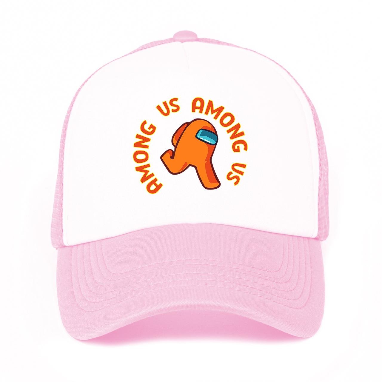 Кепка тракер детская Among Us Orange Розовый (33404-2408-PK)