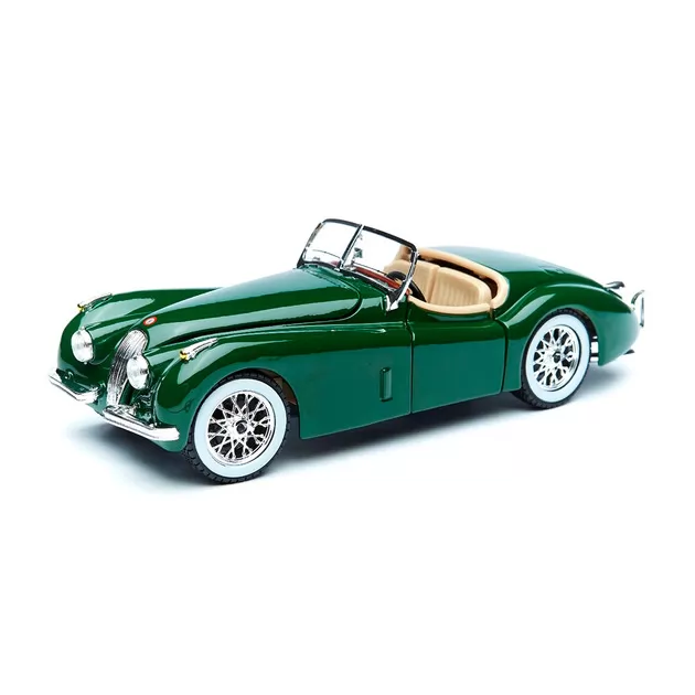 Автомодель металева Bburago Jaguar Xk 120 1:24 Зелений (18-22018)