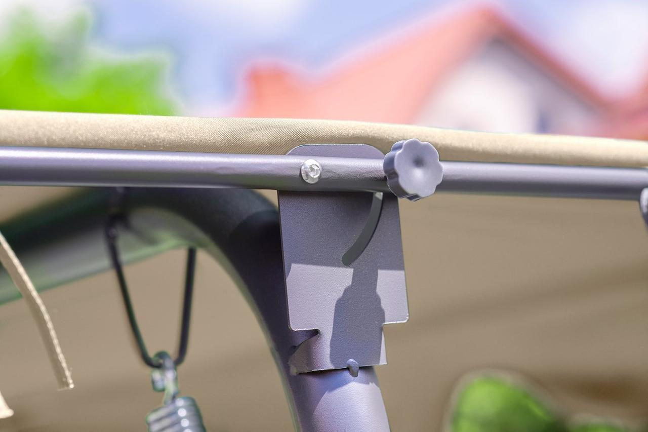 Садова гойдалка King Garden Plus 3-місна та 2 подушки Beige (2616422746) - фото 7 Садова гойдалка King Garden Plus 3-місна та 2 подушки Beige (2616422746) - фото 7