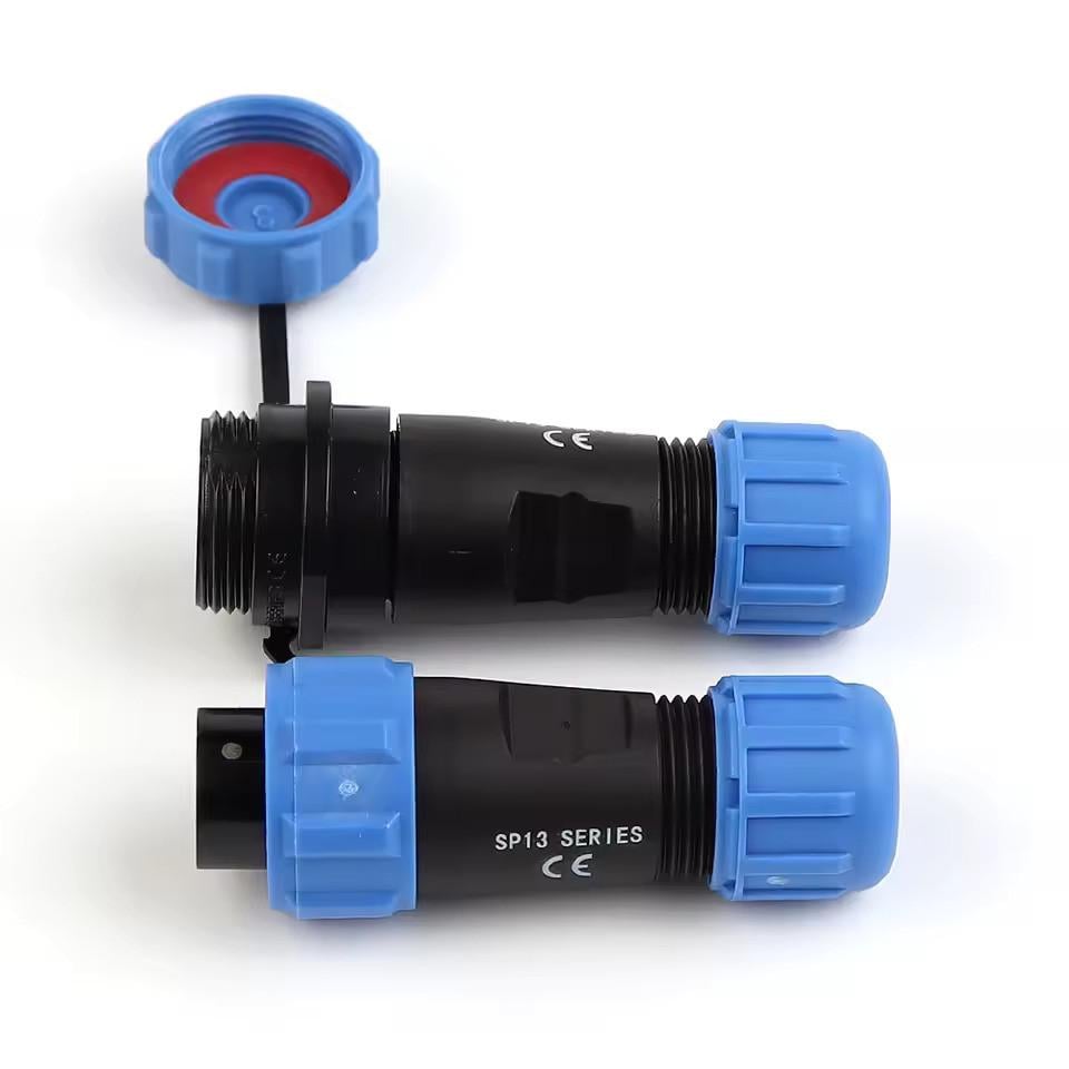 Разъем герметичный SP13 IP68 гнездо/штекер на кабель SP13 9D-F-M 9pin 5 А (2735637994) - фото 6 Разъем герметичный SP13 IP68 гнездо/штекер на кабель SP13 9D-F-M 9pin 5 А (2735637994) - фото 6