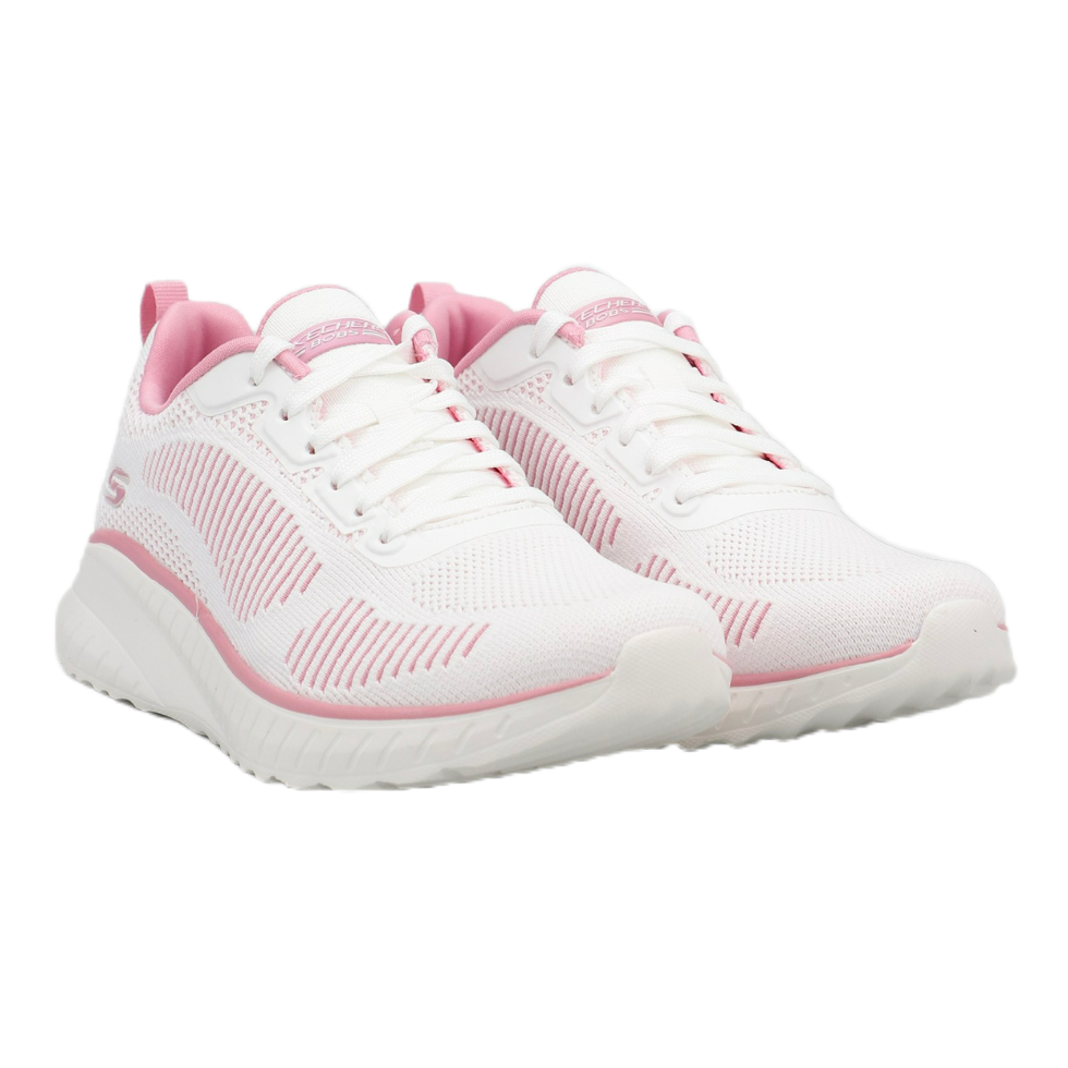 Кроссовки женские Skechers Bobs Squad Cha р. 38 Белый (117228 WPK) - фото 3