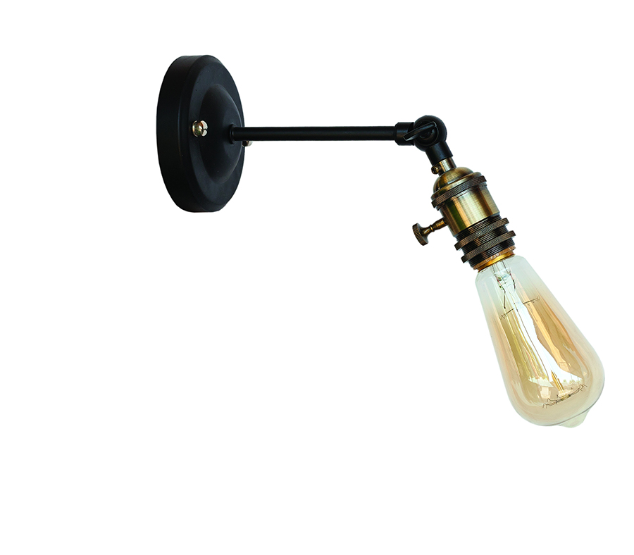 Бра Levistella Lofty удлиненное с патроном AMP15 Черный/Бронзовый (1963530285)