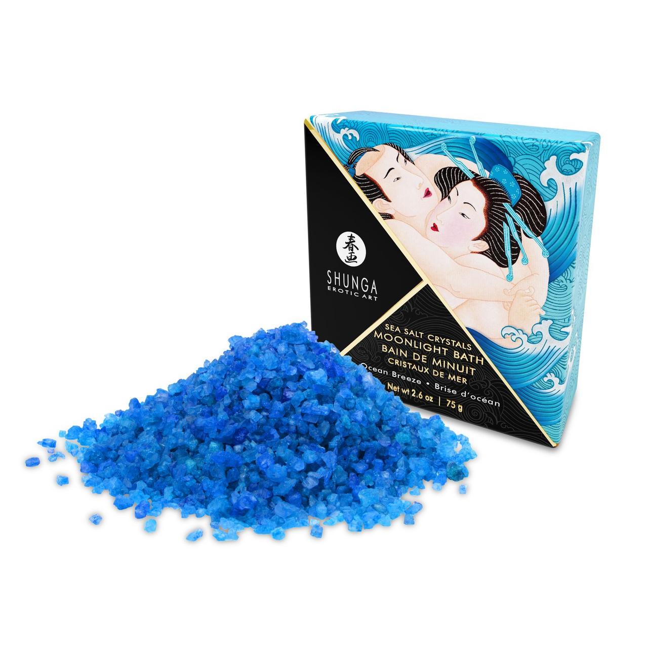 Соль для ванны Shunga Moonlight Bath Ocean Breeze 75 г (SO2540)