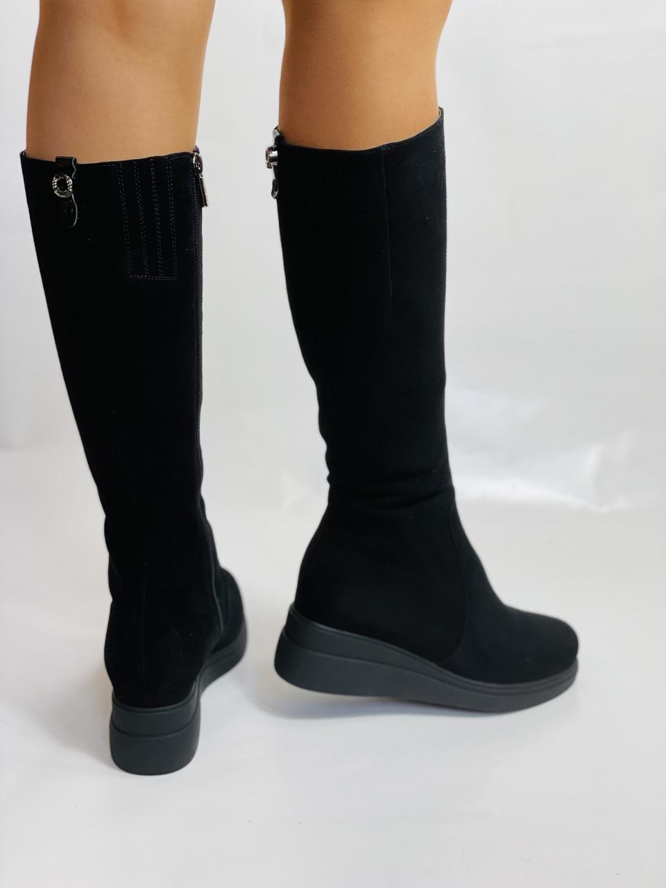 Сапоги женские зимние Erisses р. 36 23,5 см Черный (2686) - фото 5 Сапоги женские зимние Erisses р. 36 23,5 см Черный (2686) - фото 5