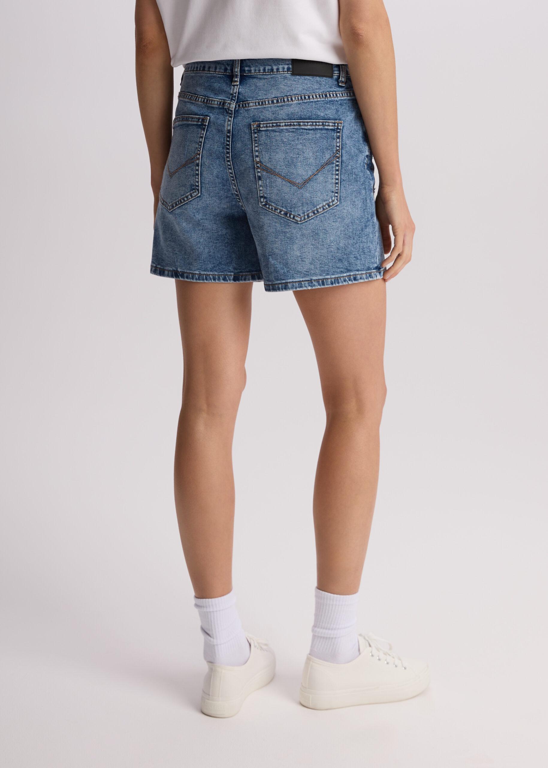 Шорти жіночі Diverse JANANO джинсові M Темно-блакитний (5905384135278) - фото 5