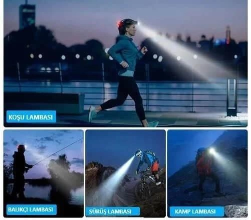 Фонарь налобный Cata CT-9123 IP44 6400K (13167270) - фото 6