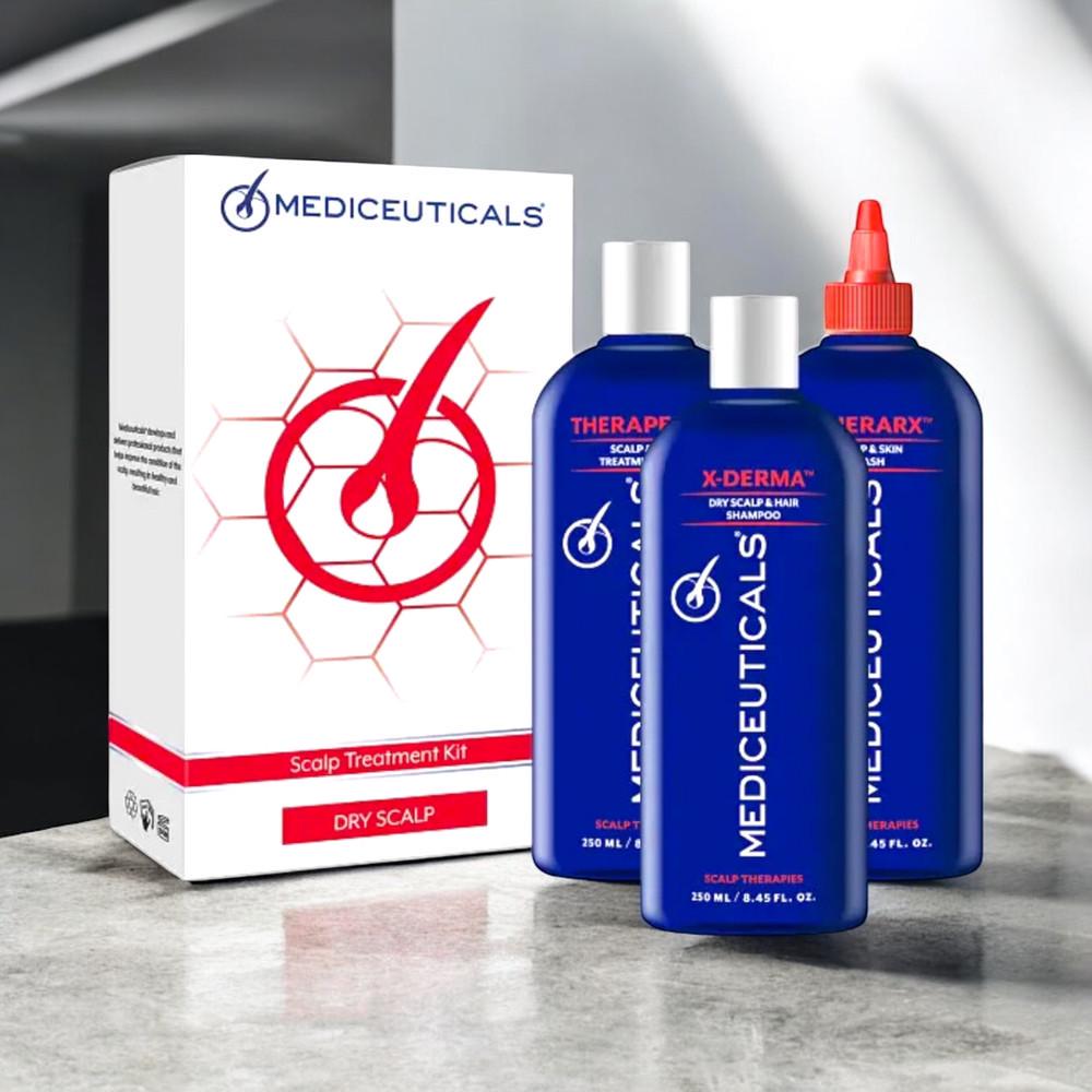 Набор для сухой кожи головы Mediceuticals Scalp Treatment Dry Scalp (2375975866) Набор для сухой кожи головы Mediceuticals Scalp Treatment Dry Scalp (2375975866)