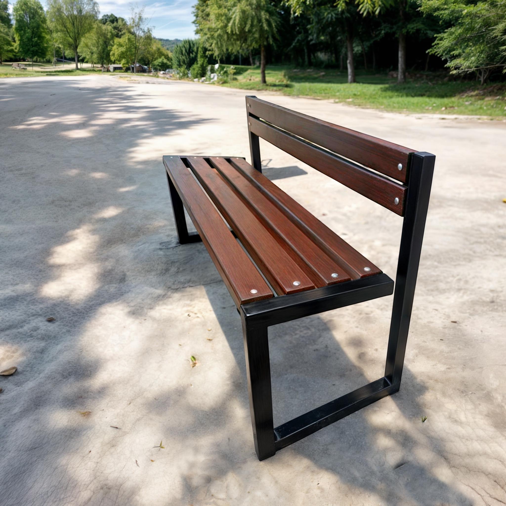 Скамейка садовая ТОБІ ШО Лофт Бенч со спинкой без подлокотников 1,5 м Черешня (25589155) - фото 3 Скамейка садовая ТОБІ ШО Лофт Бенч со спинкой без подлокотников 1,5 м Черешня (25589155) - фото 3