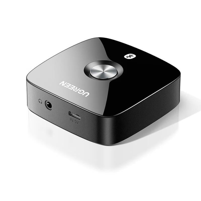 Bluetooth-ресивер аудио UGREEN CM105 Bluetooth 5.0/aptX/3.5 мм Черный (40758)