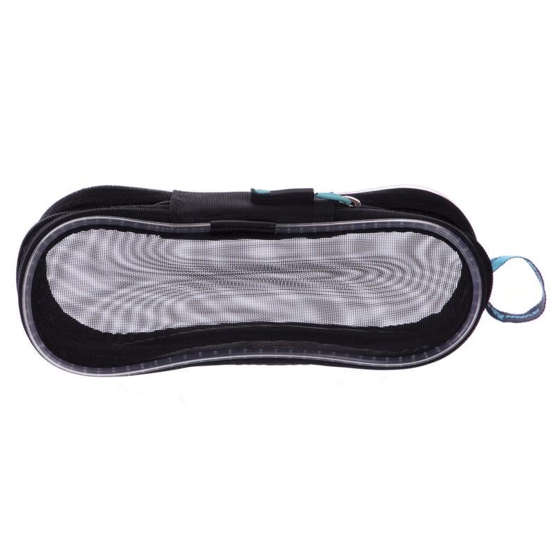 Чохол для окулярів MAD WAVE MESH POUCH сітка Чорний/Блакитний (M070301000V) - фото 2 Чохол для окулярів MAD WAVE MESH POUCH сітка Чорний/Блакитний (M070301000V) - фото 2
