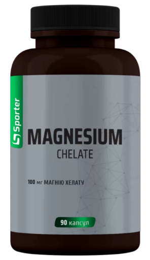 Магний Хелат Sporter Magnesium Chelate 90 капсул