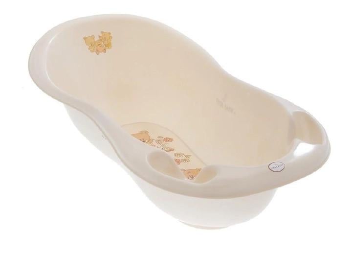 Ванночка TEGA LUX Мишки MS-005ODPŁYW-119 со сливом 102 см Бежевый (5902963008824)
