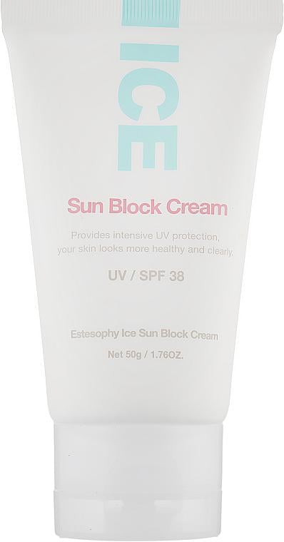 Крем для обличчя сонцезахисний Estesophy Ice Sun Block Cream UV/SPF 38 (KDV039)