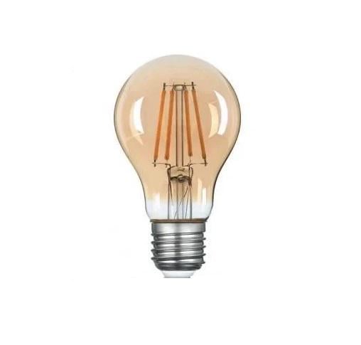 Світлодіодна лампа TITANUM Filament A60 7W E27 2200K 220V Бронзовий (TLFA6007272A)