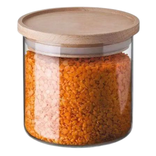 Місткість для зберігання Simax з дерев'яною кришкою 500 мл Прозорий (5162/LWs) - фото 2 Місткість для зберігання Simax з дерев'яною кришкою 500 мл Прозорий (5162/LWs) - фото 2