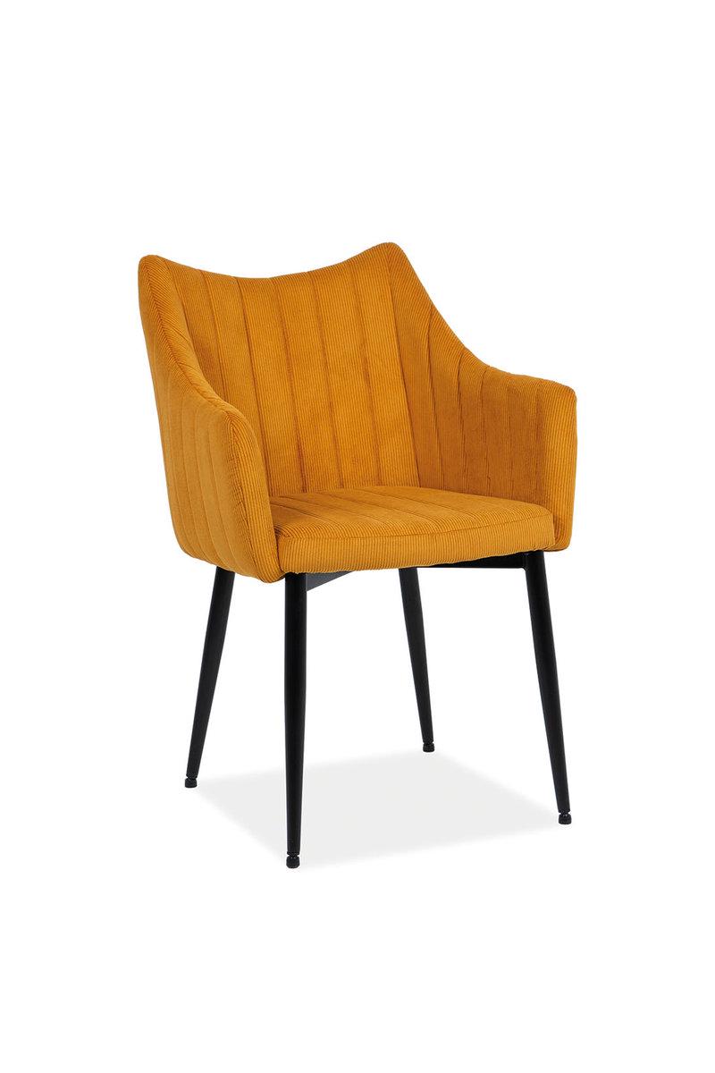 Стул Monte Sztruks вельвет Черный/Кари (MONTESCCU)