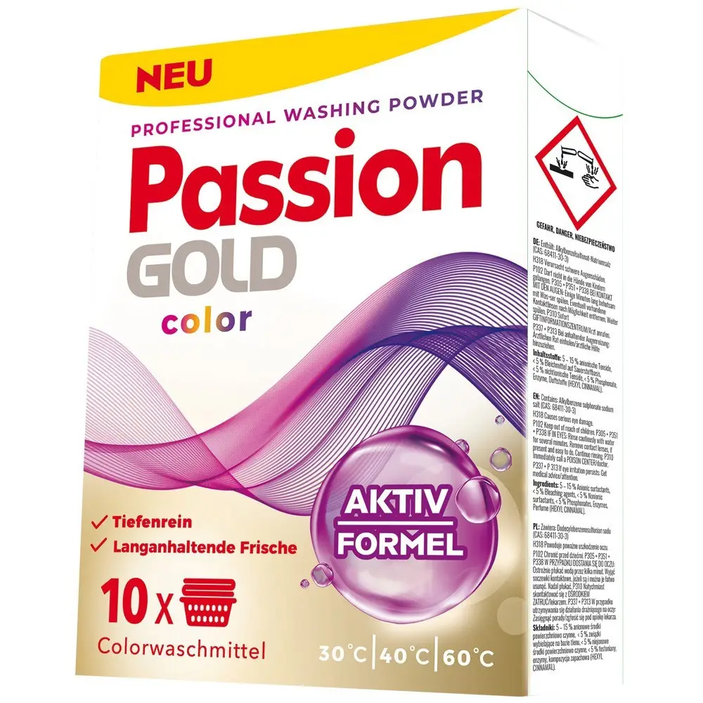 Стиральный порошок Passion Gold 600 г Color (10704548)