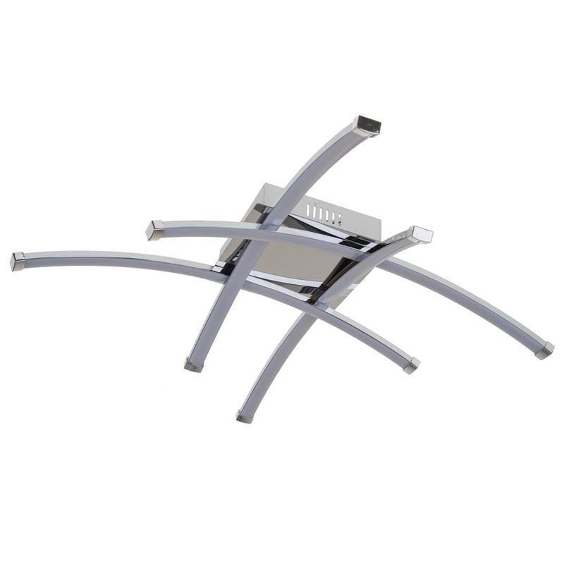 Люстра светодиодная потолочная Brille 25W WW CH BL-557C/4 23-592