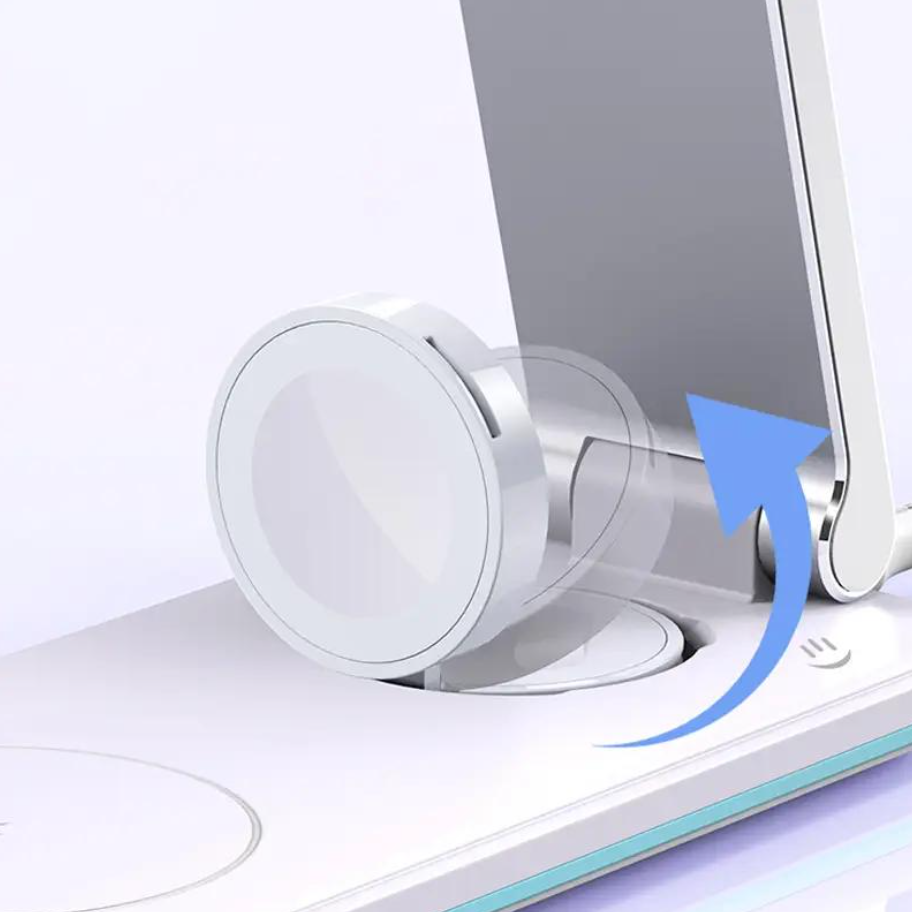 Зарядний пристрій Proove Energy Fold 3in1 Wireless magnetic chargers бездротовий 22,5W Білий (WSEF15010002) - фото 6