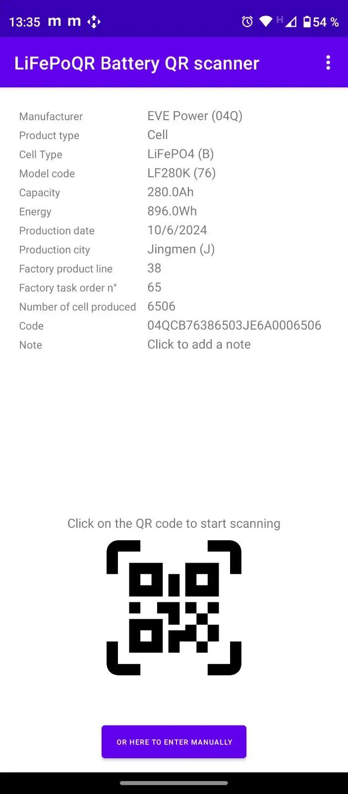 Елемент акумуляторний LiFePo4 3,2V/280A Grade-A 896Wh 0,17-0,18 мОм - фото 6