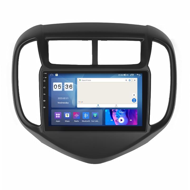 Автомагнітола штатна Lesko CarPlay/4G/Wi-Fi/GPS для Chevrolet Aveo III 2016- 2/32Gb 9" (1971878123)