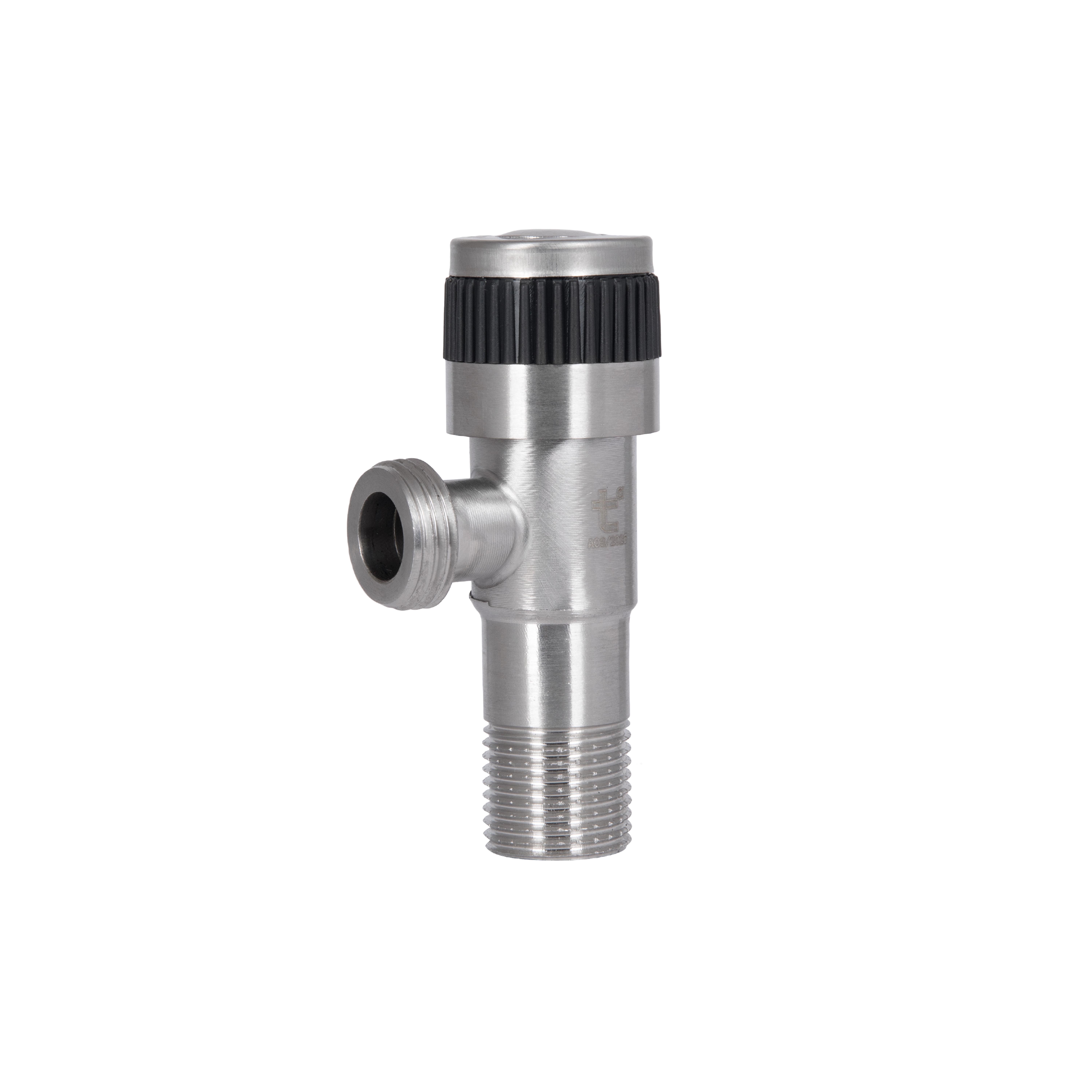 Кран угловой Thermo Alliance Standart 1/2"ЗЗ с керамической буксой для приборов (TAS345W1515SS) Кран угловой Thermo Alliance Standart 1/2"ЗЗ с керамической буксой для приборов (TAS345W1515SS)