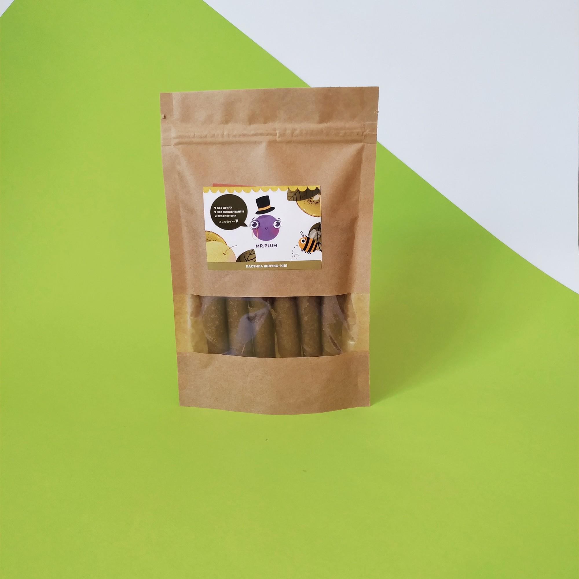 Пастила натуральная Mr.Plum Яблоко-Киви 100 г - фото 2