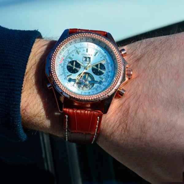 Наручные часы Orkina Bentley Brown (1569862141) - фото 6 Наручные часы Orkina Bentley Brown (1569862141) - фото 6