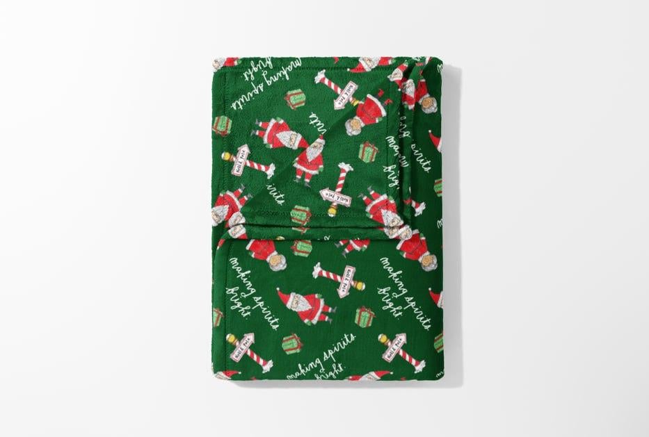 Плед на кровать Lelit евро фланелевый 200х220 см Green (23390245) - фото 4