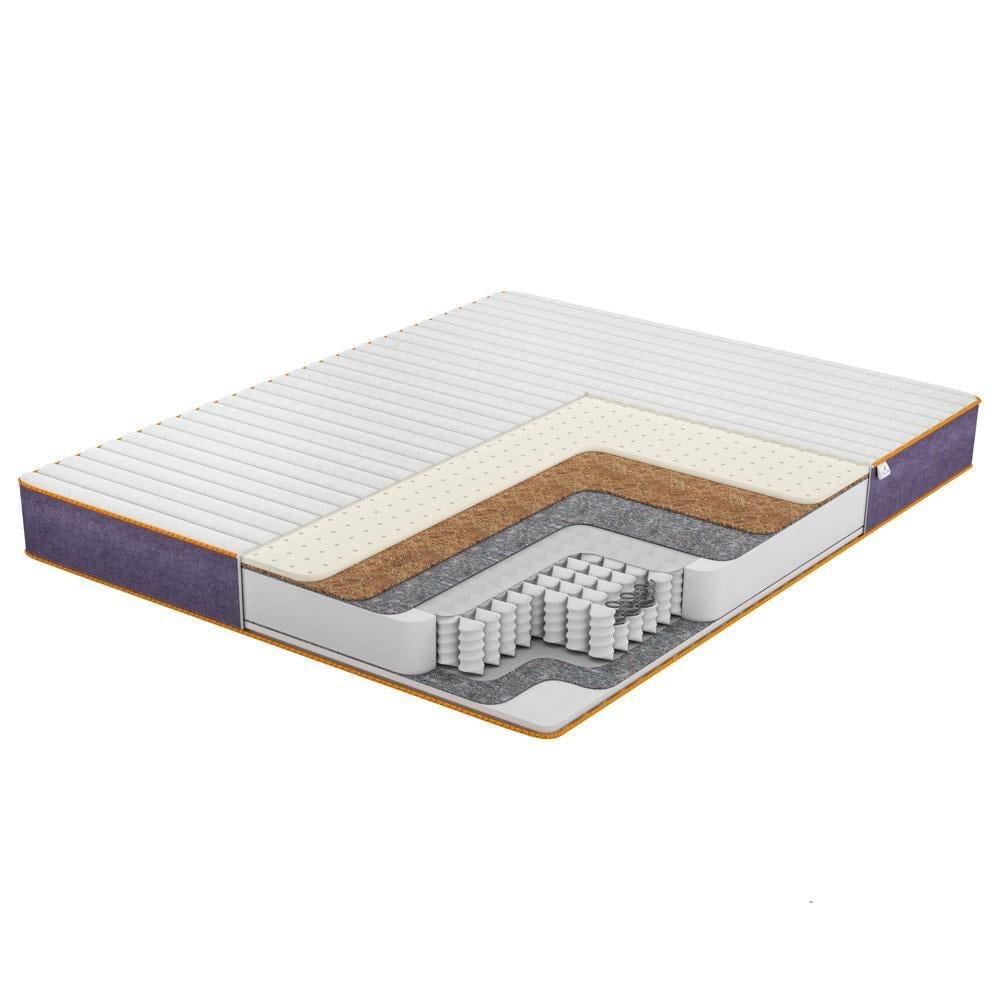 Матрац ортопедичний пружинний Family Sleep Saffron 180x190 см Білий (НФ-00050102)