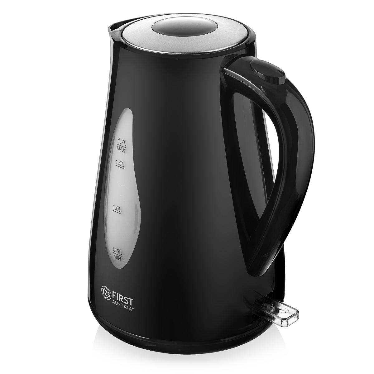 Електрочайник First FA-5417-6-BA 1,7 л 2200 Вт Black (26450404) - фото 5 Електрочайник First FA-5417-6-BA 1,7 л 2200 Вт Black (26450404) - фото 5