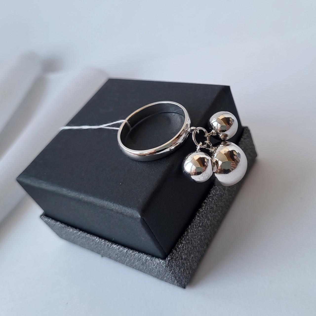 Кольцо серебряное женское Три Слоя без камней р. 18,0 925 пробы 5,50 г (400098р)