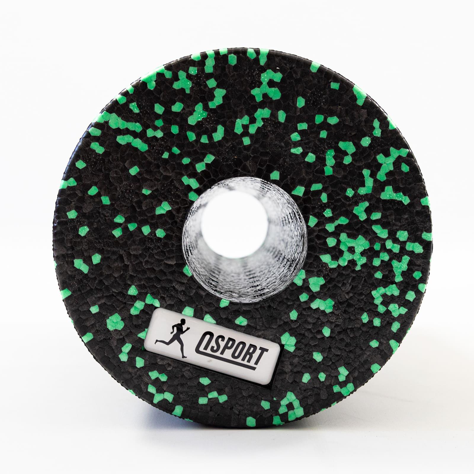Набор массажный для йоги и фитнеса OSPORT EPP 4в1 массажный валик/йога ролл/массажный мяч МФР Черно-зеленый (OF-0282) - фото 3 Набор массажный для йоги и фитнеса OSPORT EPP 4в1 массажный валик/йога ролл/массажный мяч МФР Черно-зеленый (OF-0282) - фото 3