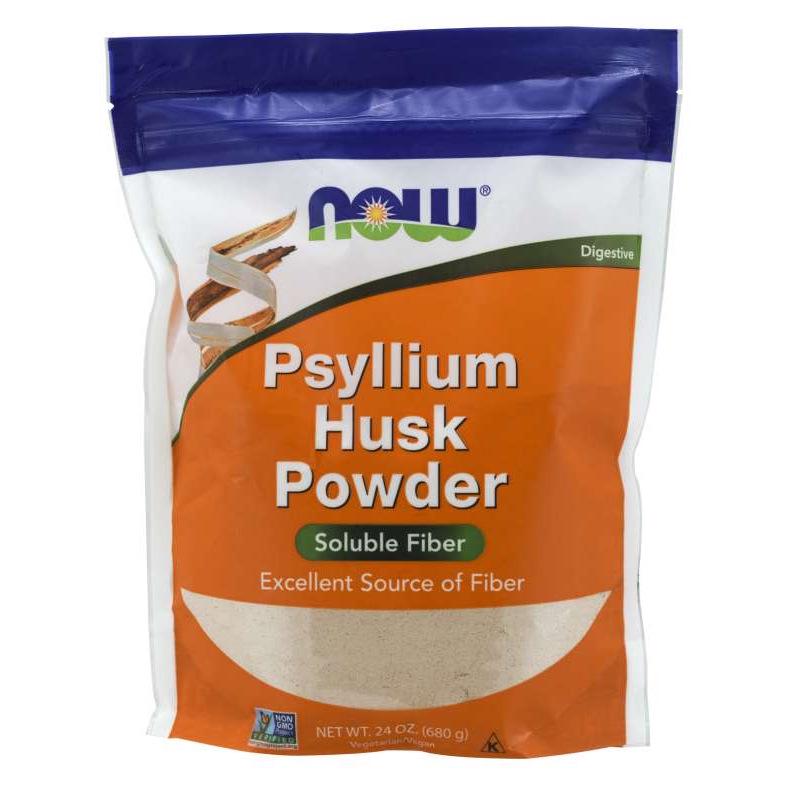 Натуральная добавка NOW Psyllium Husks Powder 680 г (7872)