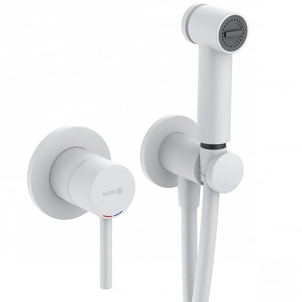 Смеситель для гигиенического душа Kludi Bozz скрытый 389985376 Белый (228603)