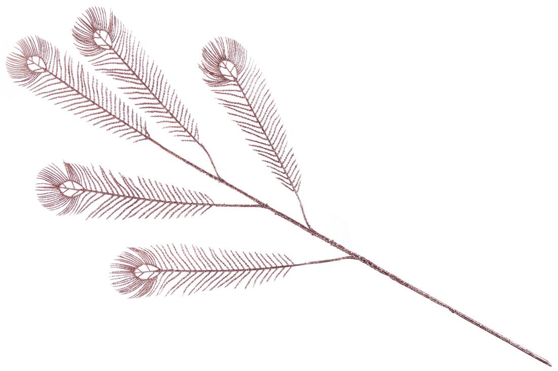 Декоративная ветка BonaDi Павлиний Глаз (128-120)