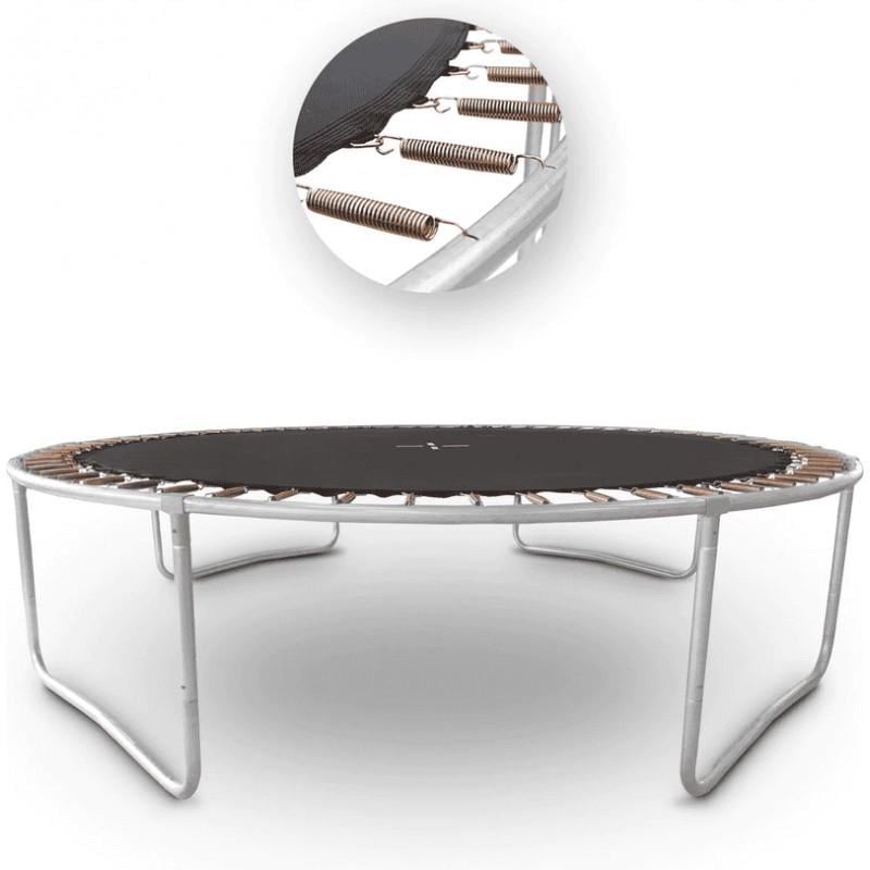 Батут Outtec Pumpkin с внутренней сеткой 12 футов 366 см Черный (408384) - фото 6 Батут Outtec Pumpkin с внутренней сеткой 12 футов 366 см Черный (408384) - фото 6