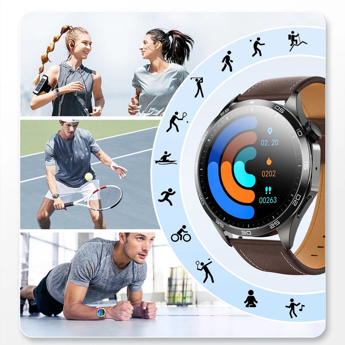 Смарт-годинник Hoco Y21 AMOLED Smart sport watch call version 1,43" 230 mAh BT5.0 Grey (6942007624077) - фото 4 Смарт-годинник Hoco Y21 AMOLED Smart sport watch call version 1,43" 230 mAh BT5.0 Grey (6942007624077) - фото 4