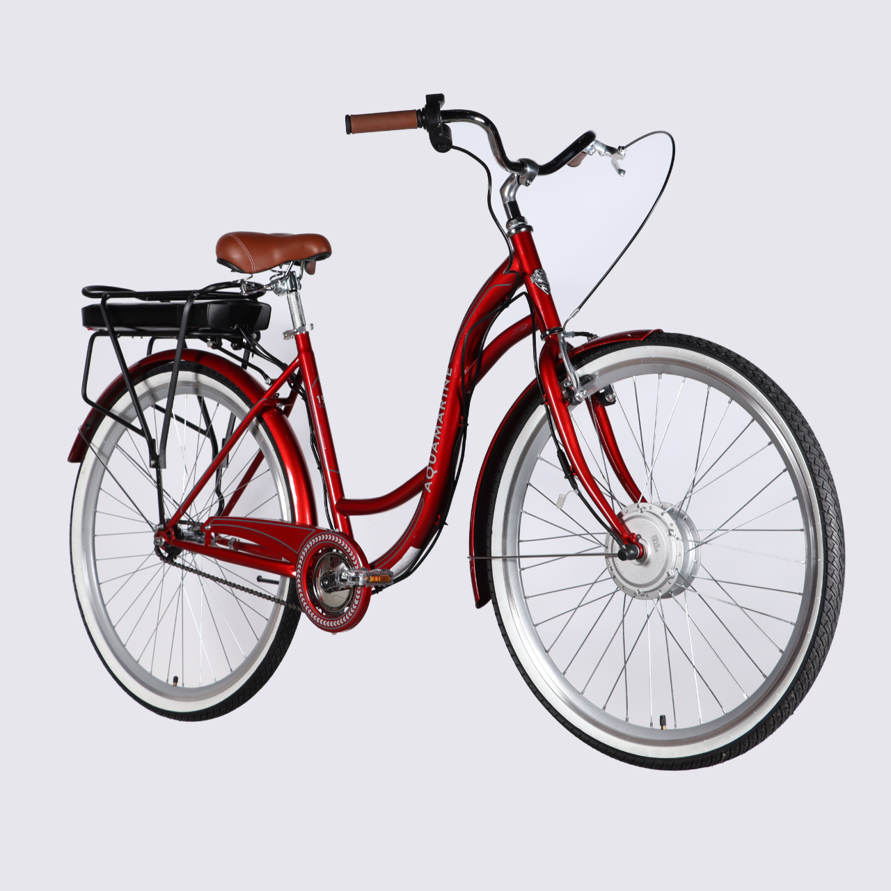 Велосипед з електроприводом ST Dorozhnik eAQUAMARINE BH 26" рама-17" 36B 12,5 Ахч 500 Вт Червоний