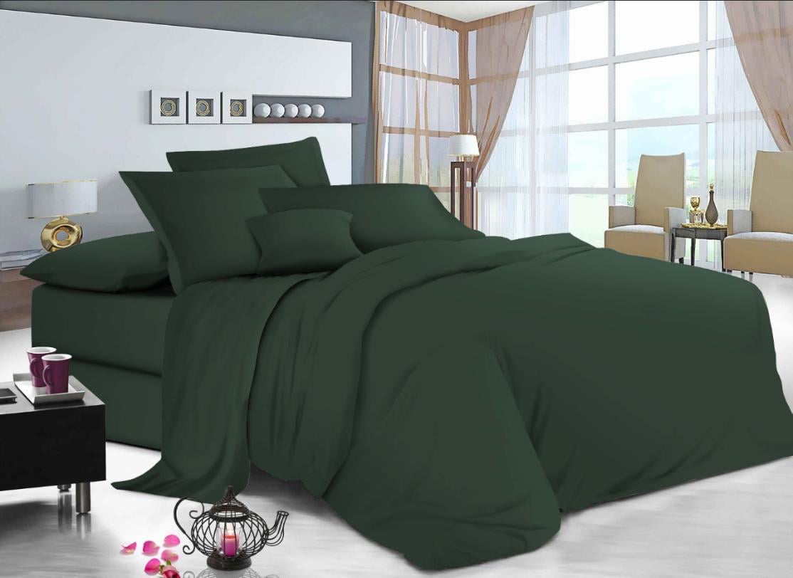 Підковдра бязь голд люкс двоспальна 180х215 см Зелений (31575641)