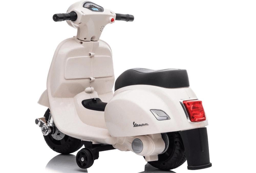 Скутер детский электрический Sun Baby Scooter Vespa Белый - фото 2